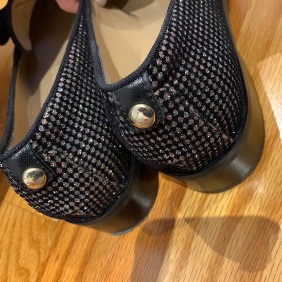 Browns couture sparkly suede shoes with bow - Picture 8 of 8